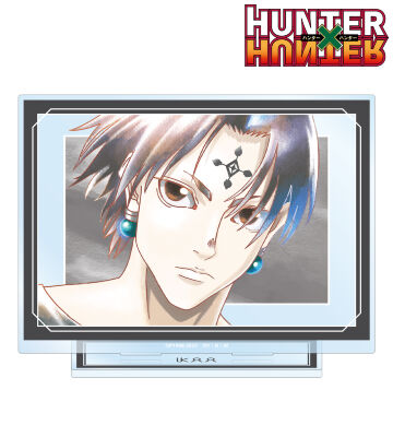 ●HUNTER×HUNTER ヒソカ　アクリルバッジ HUNTER×HUNTER_ヒソカ Ani-Art clear label 第3弾 BIG缶バッジ
