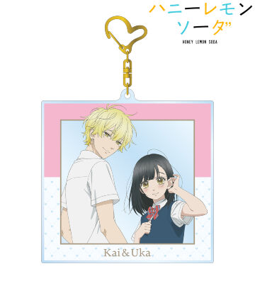 （即購入不可）ハニーレモンソーダ　ポスター   三浦界 コースター Miura Kai & Ishimori Uka - Coaster - Honey Lemon Soda (石森
