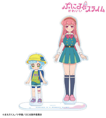 ぴかぴかランドセルのかわいいぷにる＆雲母麻美 パーツ付きBIGアクリルスタンド