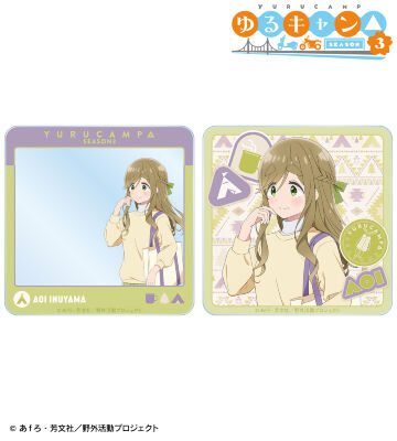 描き下ろし 犬山あおい 歩みver. アクリルカード2枚セット