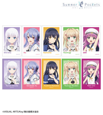 トレーディングインスタントカメラ風イラストカード