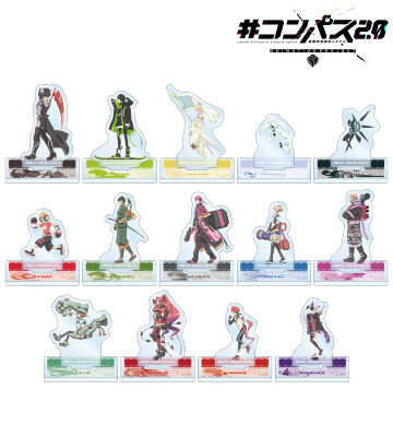 【#コンパス2.0】 アクリルスタンド 全6種コンプセット コンパス2.0 戦闘摂理解析システムのコラボ商品一覧 | AMNIBUS
