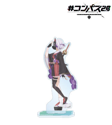描き下ろし 狐ヶ咲甘色 歩みver. 特大アクリルスタンド