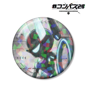 描き下ろし Bugdoll 歩みver. 75mmホログラム缶バッジ