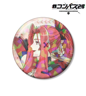 描き下ろし マリア 歩みver. 75mmホログラム缶バッジ