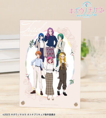 描き下ろし のぞみ&りん&うらら&こまち&かれん&くるみ トラッドスタイルver. TOWER RECORDS POP UP SHOP A5アクリルパネル
