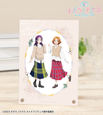 描き下ろし 咲＆舞 トラッドスタイルver. TOWER RECORDS POP UP SHOP A5アクリルパネル