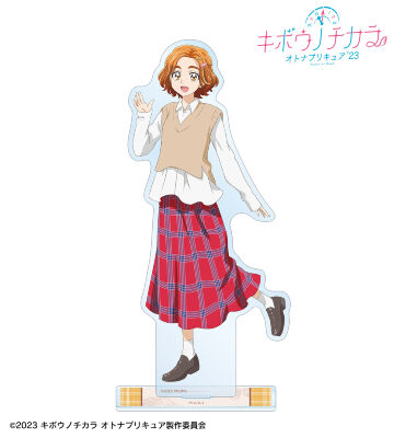 描き下ろし 日向 咲 トラッドスタイルver. TOWER RECORDS POP UP SHOP BIGアクリルスタンド