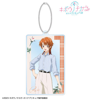 描き下ろし 夏木 りん トラッドスタイルver. TOWER RECORDS POP UP SHOP アクリルキーホルダー