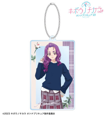 描き下ろし 美々野 くるみ トラッドスタイルver. TOWER RECORDS POP UP SHOP アクリルキーホルダー
