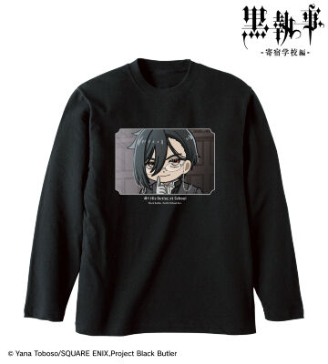 セバスチャン・ミカエリス ゆるコマ ロングTシャツ