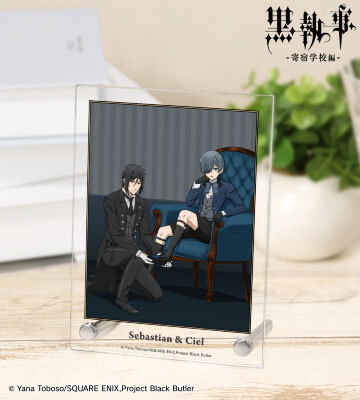 描き下ろし セバスチャン&シエル A6アクリルパネル