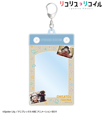 錦木千束&井ノ上たきな ゆるコマ トレカホルダー ver.C