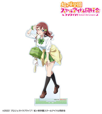 ラブライブ! 虹ヶ咲 ギャル制服 缶バッジ 栞子
