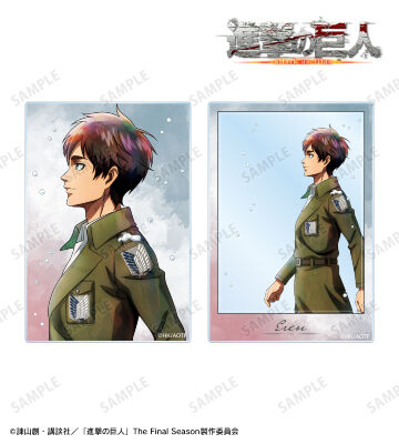 進撃の巨人 冬の歩み　アクリルスタンド　6点セット TVアニメ『進撃の巨人』 - 描き下ろし リヴァイ 冬の歩み・着彩