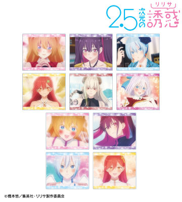 橘 美花莉 ポストカード イラストカード ブロマイド セット Yahoo!オークション - 《5枚》2.5次元の誘惑 橘美花莉 アニメ