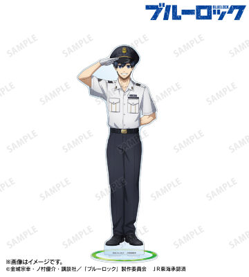 描き下ろし 潔 世一 駅員ver. 特大アクリルスタンド