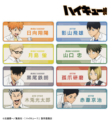 ハイキュー！！×白十字　青葉城西高校　アクリルスタンドキーホルダー ハイキュー!! - 青葉城西高校 アクリルホテルキーホルダー