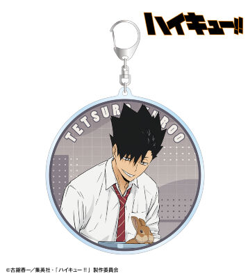 木兎光太郎　缶バッジ　アクリルチャーム　ミニハンガー　ハイドリ ハイキュー!! 木兎光太郎 ミニハンガー チャーム ファンパーク
