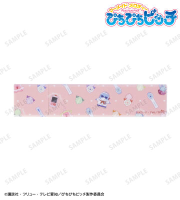 モチーフ柄 スティックミラー