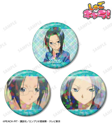 三条 海里 ホログラム缶バッジ3個セット