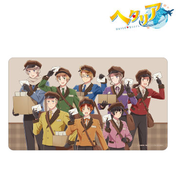 アニメムック　付属品付)ヘタリア World★Stars 描き下ろしイラスト イギリス 執事ver. キャラファイングラフ アニメ「ヘタリア World☆Stars」 - 描き下ろしイラスト