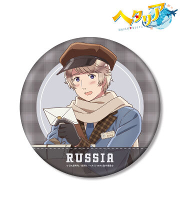 【新品未開封】ヘタリア イタリア レザーバッジ アニメ「ヘタリア World☆Stars」 - 描き下ろし イタリア 郵便屋