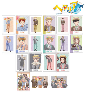 ※値下げ中！ ヘタリア アニアート イギリス&アメリカ アニメ「ヘタリア World☆Stars」 - 描き下ろしイラスト