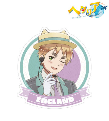 ヘタリア イギリス 遊園地 缶バッジ 25個 ヘタリア World☆Stars 描き下ろしイラスト イギリス 遊園地ver