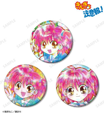 わぴこ ホログラム缶バッジ3個セット vol.1