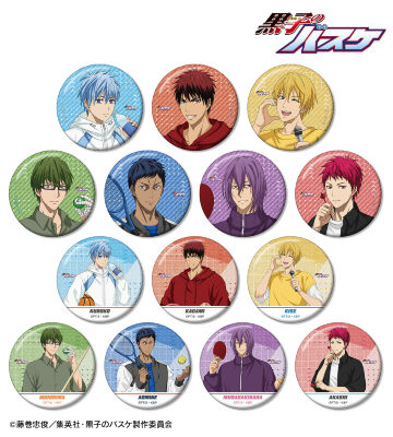 描き下ろし スポーツホリデーver. トレーディンググリッター缶バッジ