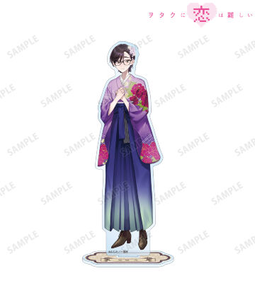 ふじた先生 描き下ろし 桜城 光 10周年記念和装ver. BIGアクリルスタンド