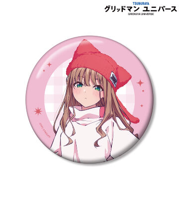 描き下ろし 南 夢芽 猫の着ぐるみver. 100mm缶バッジ