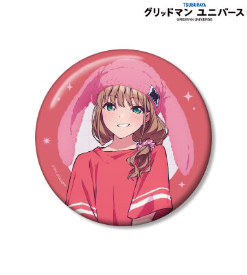 描き下ろし 南 夢芽 うさぎの着ぐるみver. 100mm缶バッジ