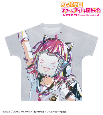 NIJIGAKU Tシャツ ラブライブ！虹ヶ咲学園スクールアイドル同好会 - Blue! Tシャツ