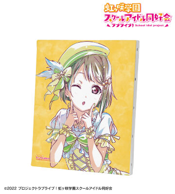 朝香果林　カウントダウン　缶バッジ ラブライブ！虹ヶ咲 朝香果林 缶バッジ カウントダウンライブ