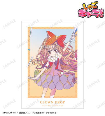 クラウンドロップ Ani-Art clear label A3マット加工ポスター