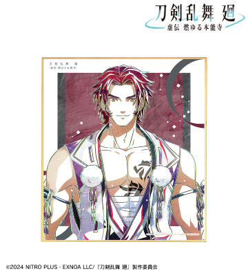 刀剣乱舞 廻 -虚伝 燃ゆる本能寺- Ani-Art 第3弾 ミニ色紙 蜻蛉切