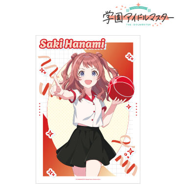 描き下ろし 花海咲季 ボウリングシャツver. A3マット加工ポスター