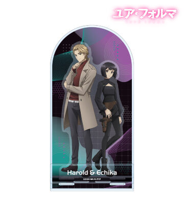 エチカ・ヒエダ&ハロルド・W・ルークラフト アクリルジオラマ