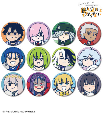 トレーディング場面写マット缶バッジ