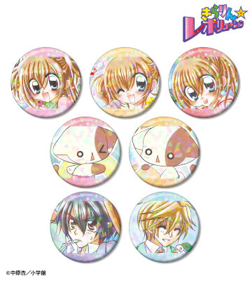 トレーディングカラーイラストホログラム缶バッジ