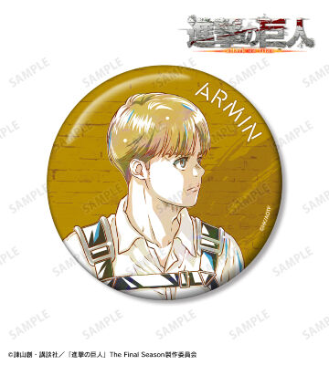 アルミン Ani-Art 第4弾 100ｍｍ缶バッジ
