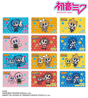 ANGEL BLUEコラボ 描き起こし トレーディングカードステッカー