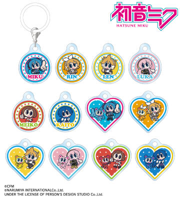 ANGEL BLUEコラボ 描き起こし トレーディングアクリルチャーム