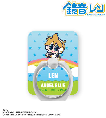 ANGEL BLUEコラボ 描き起こし 鏡音レン アクリルスマホリング