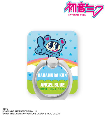 ANGEL BLUEコラボ 描き起こし ナカムラくん アクリルスマホリング