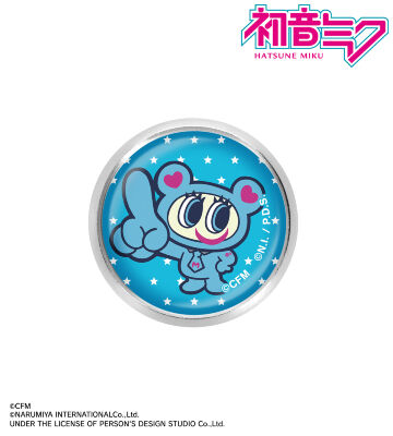 ANGEL BLUEコラボ 描き起こし ナカムラくん ガラスマグネットピンバッジ