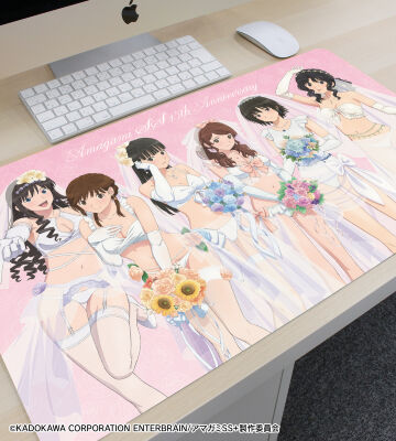 描き下ろし 集合 ウェディング水着ver. マルチデスクマット