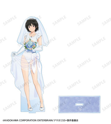 描き下ろし 七咲 逢󠄀 ウェディング水着ver. 特大アクリルスタンド